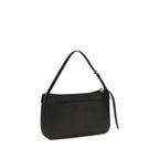 Black Calf Leather Bos Taurus Shoulder Bag