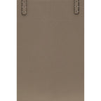 Beige Calf Leather Bos Taurus Shoulder Bag