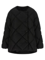Black Nylon Full-Length Jacket