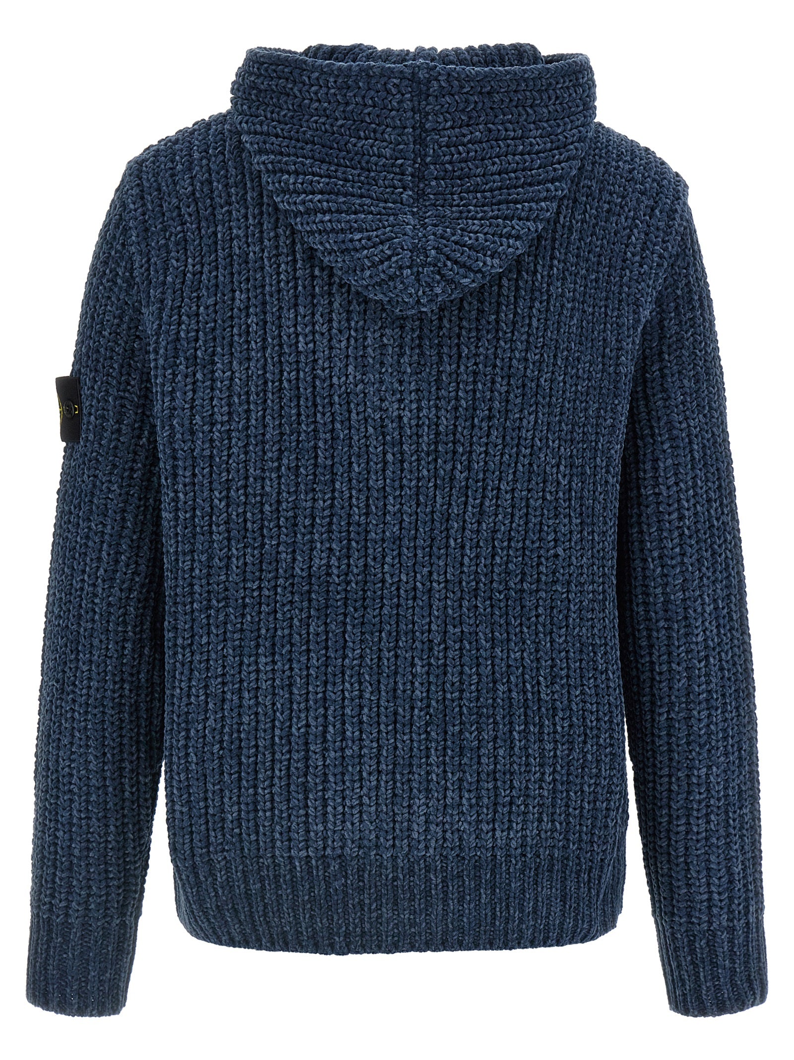 Blue Cotton Cardigan