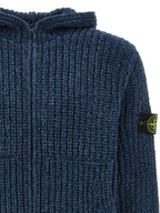 Blue Cotton Cardigan