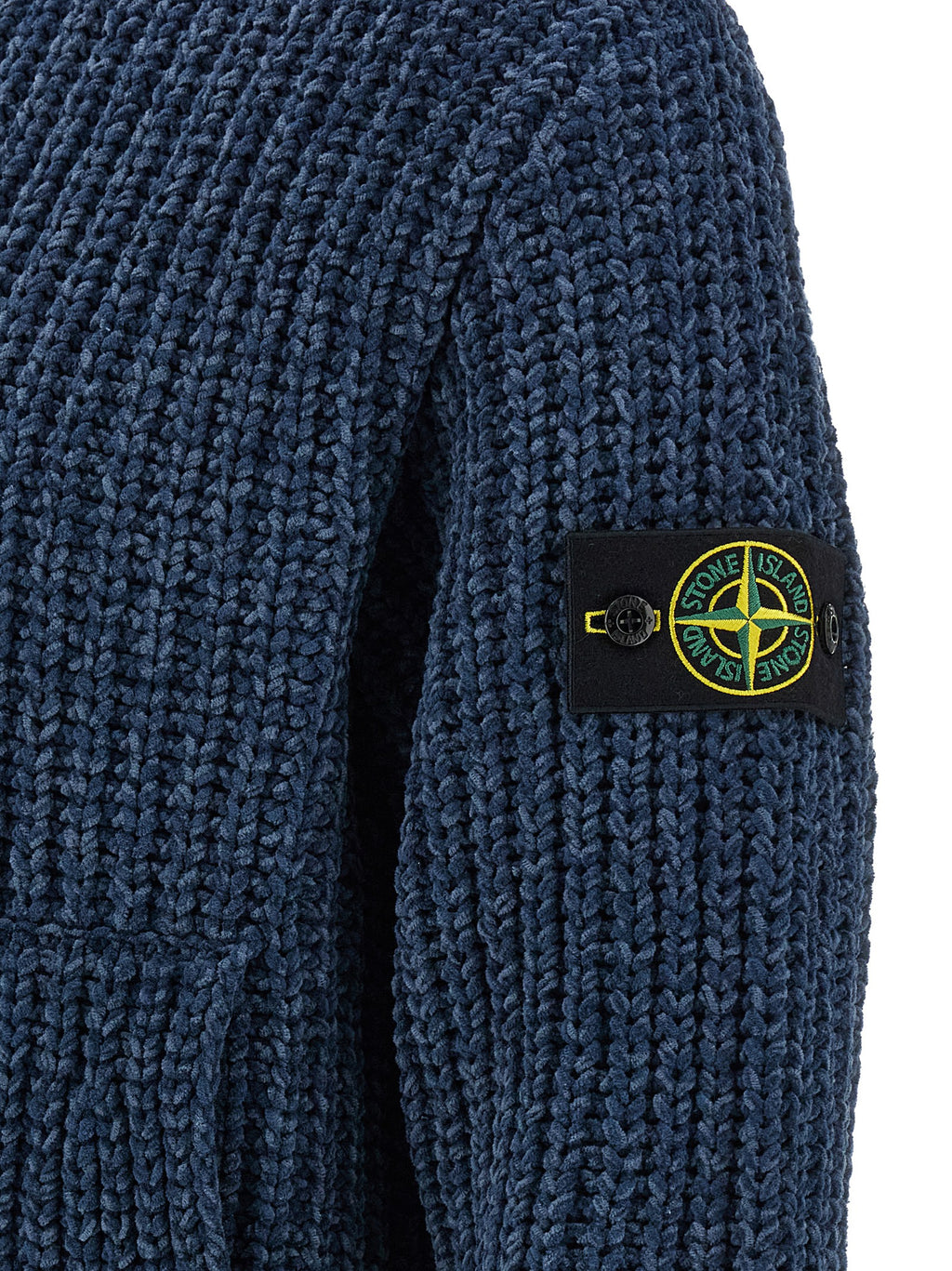Blue Cotton Cardigan