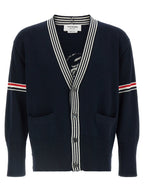 Blue Cotton Cardigan