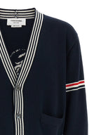 Blue Cotton Cardigan