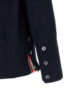 Blue Cotton Cardigan