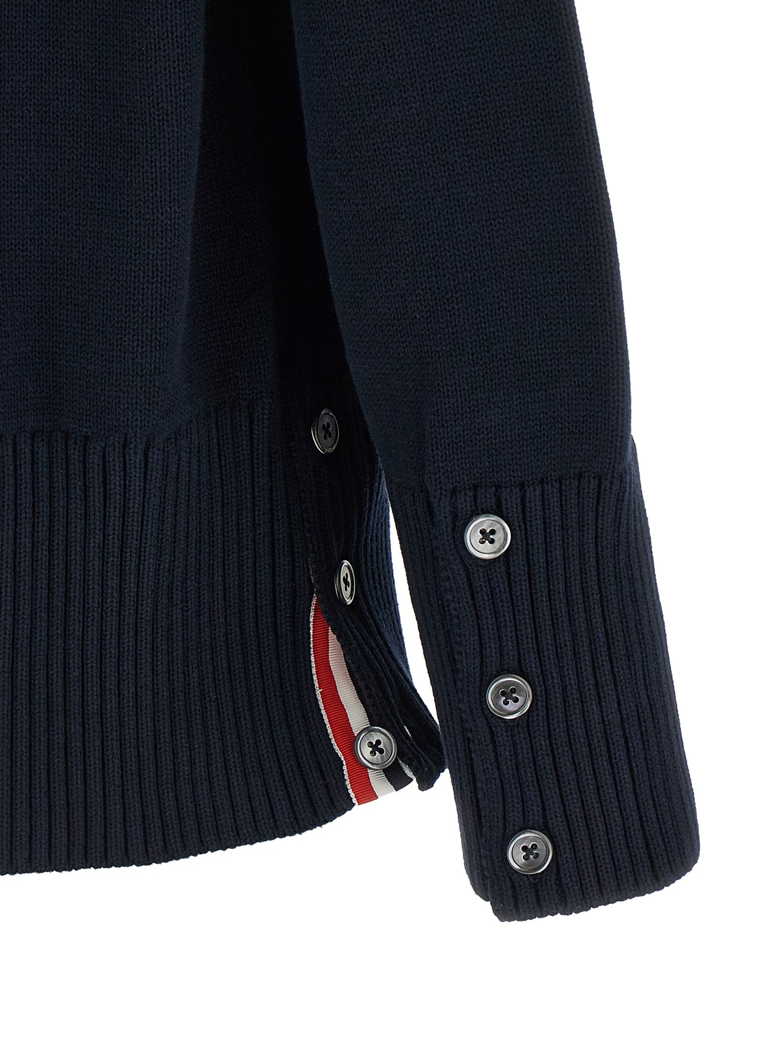 Blue Cotton Cardigan