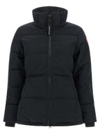 Black Polyester Parka