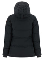 Black Polyester Parka