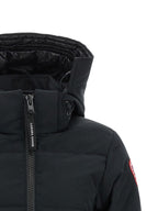 Black Polyester Parka