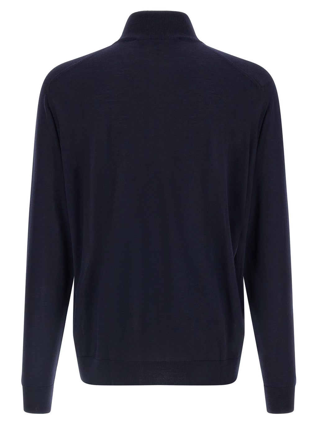 Blue Wool Cardigan