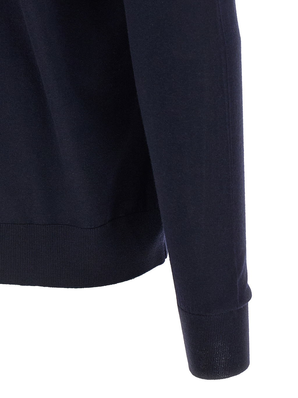 Blue Wool Cardigan