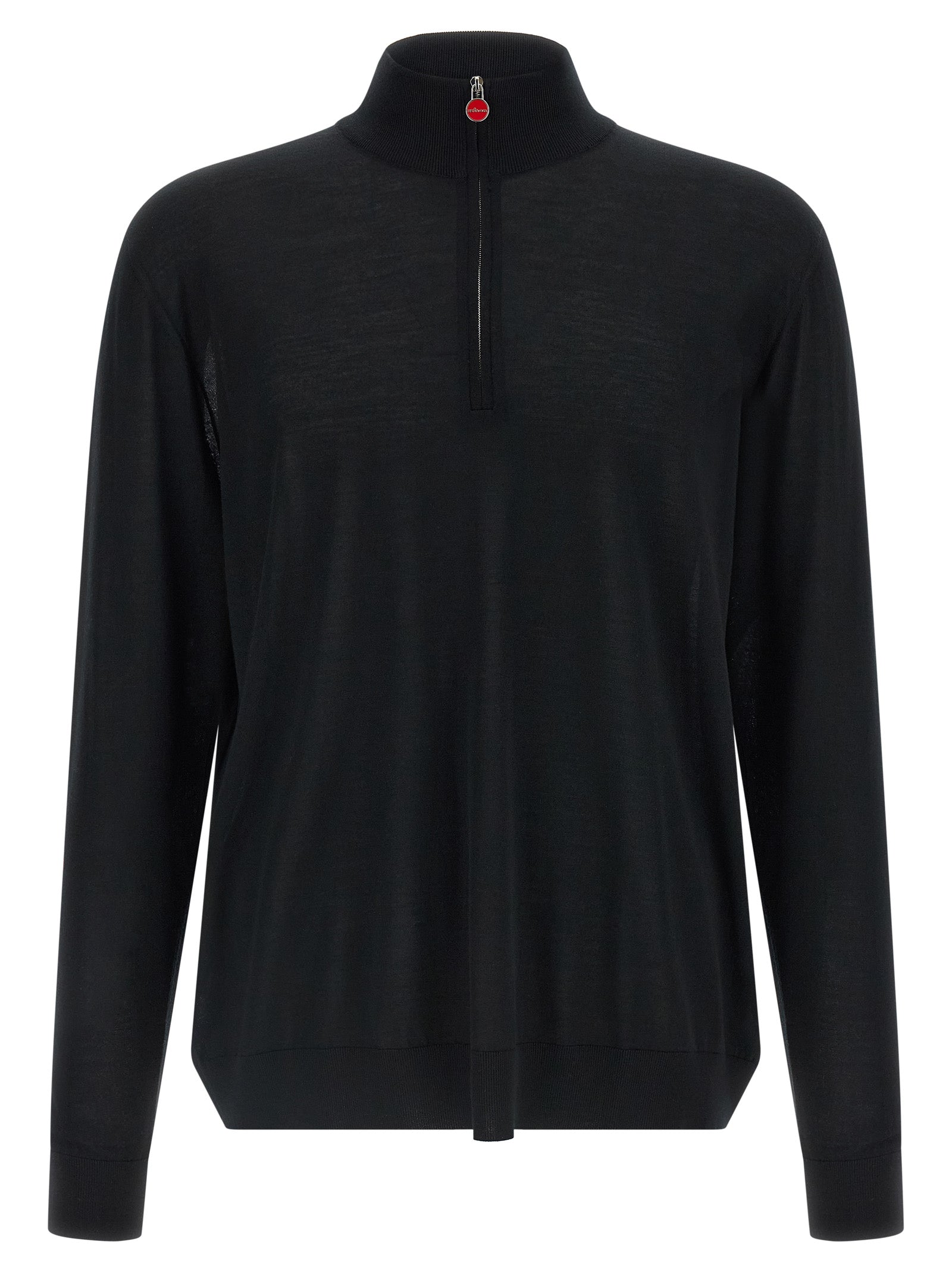 Black Wool Cardigan