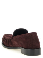 Bordeaux Calfskin Slip-On Loafers