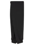 Black Virgin Wool Dress Pants