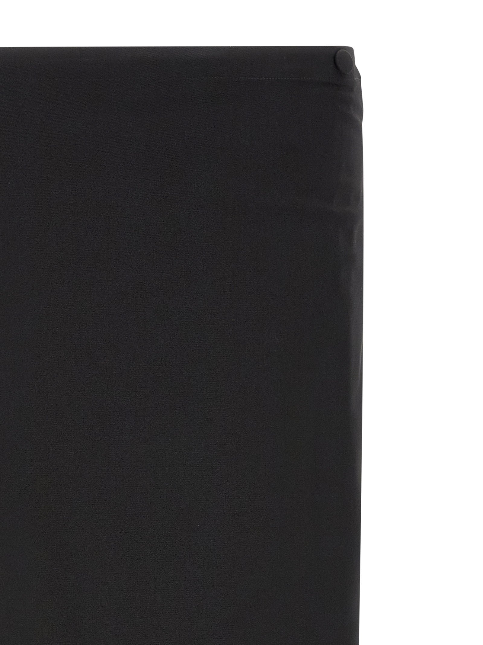 Black Virgin Wool Dress Pants