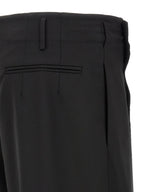 Black Virgin Wool Dress Pants