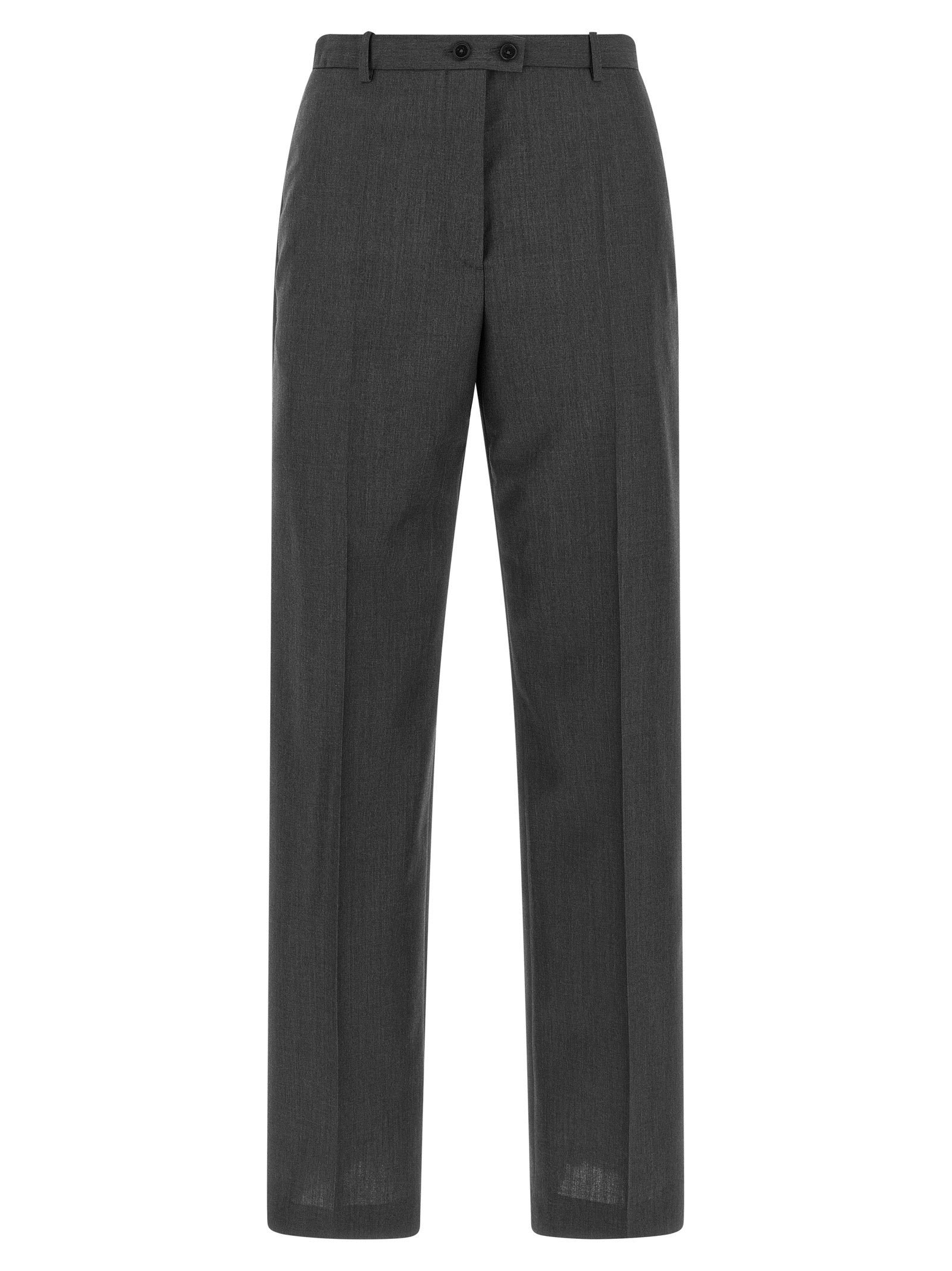 Gray Wool Dress Pants
