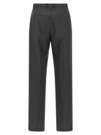 Gray Wool Dress Pants