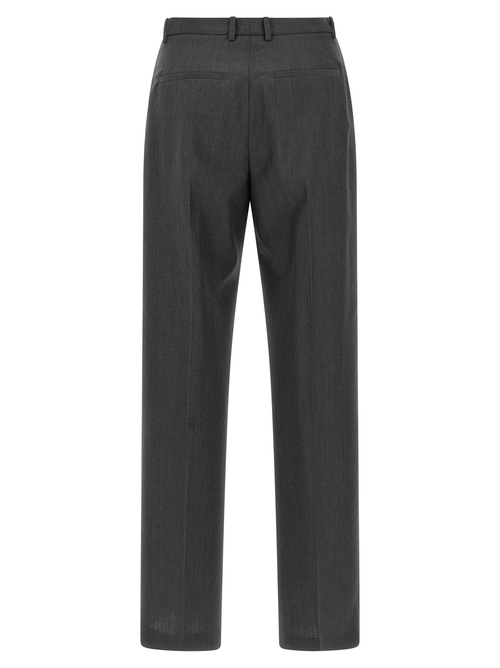 Gray Wool Dress Pants
