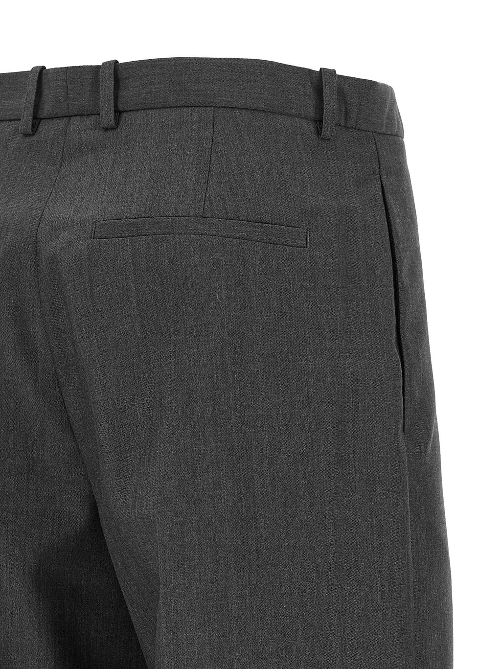 Gray Wool Dress Pants
