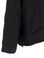 Black Virgin Wool Full-Length Jacket