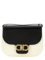 Bicolor Calfskin Crossbody Bag
