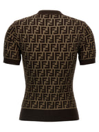 Brown Cotton Cardigan