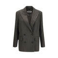 Bicolor Viscose Blazer