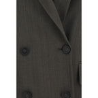 Bicolor Viscose Blazer
