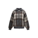 Gray Mohair Cardigan