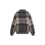 Gray Mohair Cardigan
