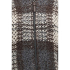 Gray Mohair Cardigan
