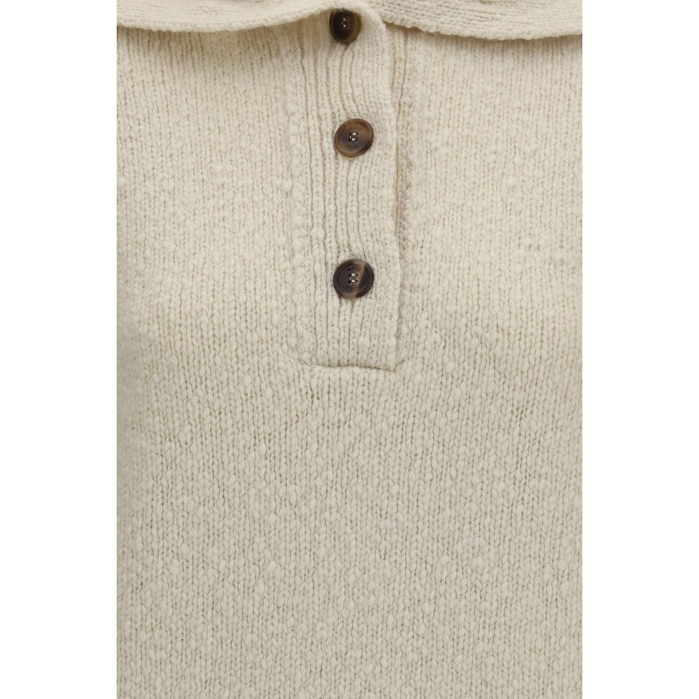 Beige Cashmere Sweatshirt