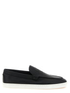 Black Calfskin Slip-On Loafers