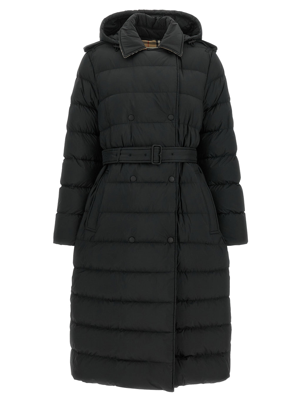 Black Polyamide Coat