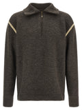 Gray Wool Cardigan