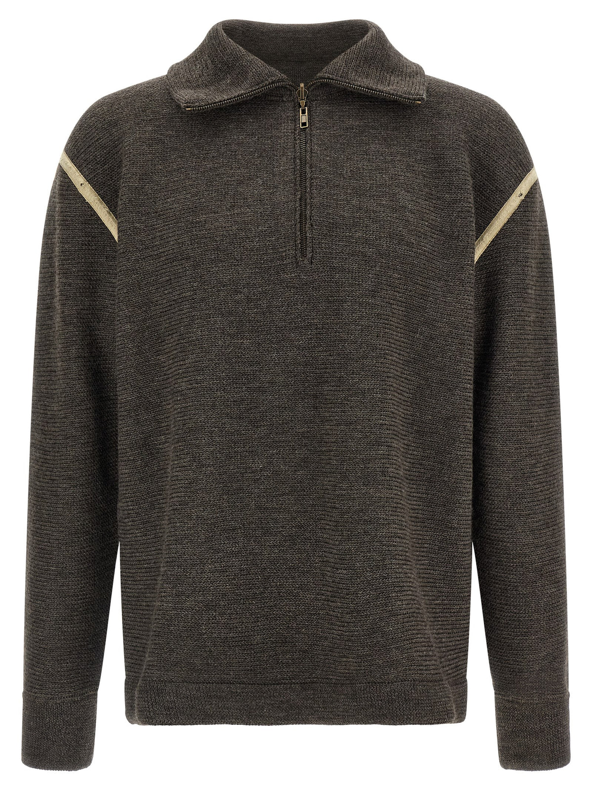 Gray Wool Cardigan