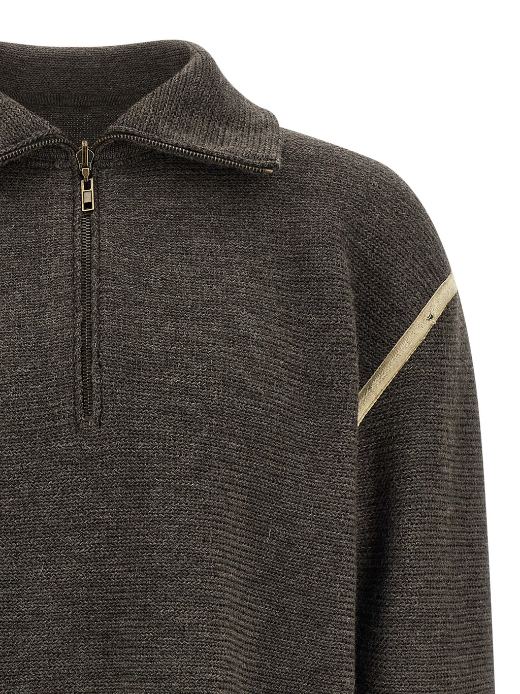 Gray Wool Cardigan