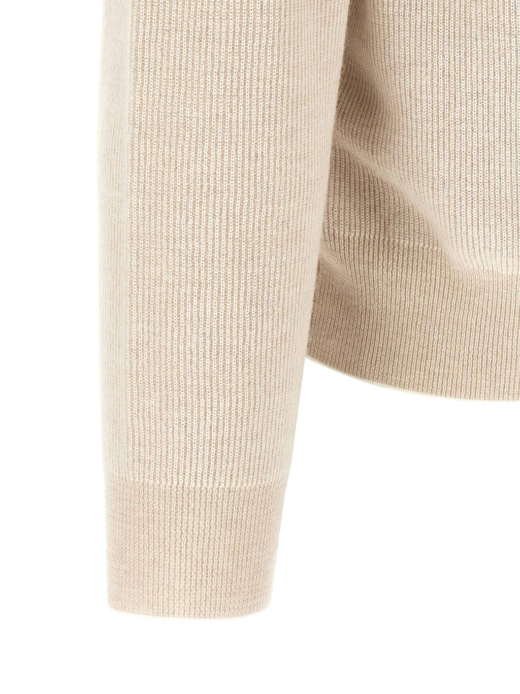 Beige Cashmere Sweatshirt