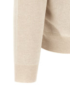 Beige Cashmere Sweatshirt