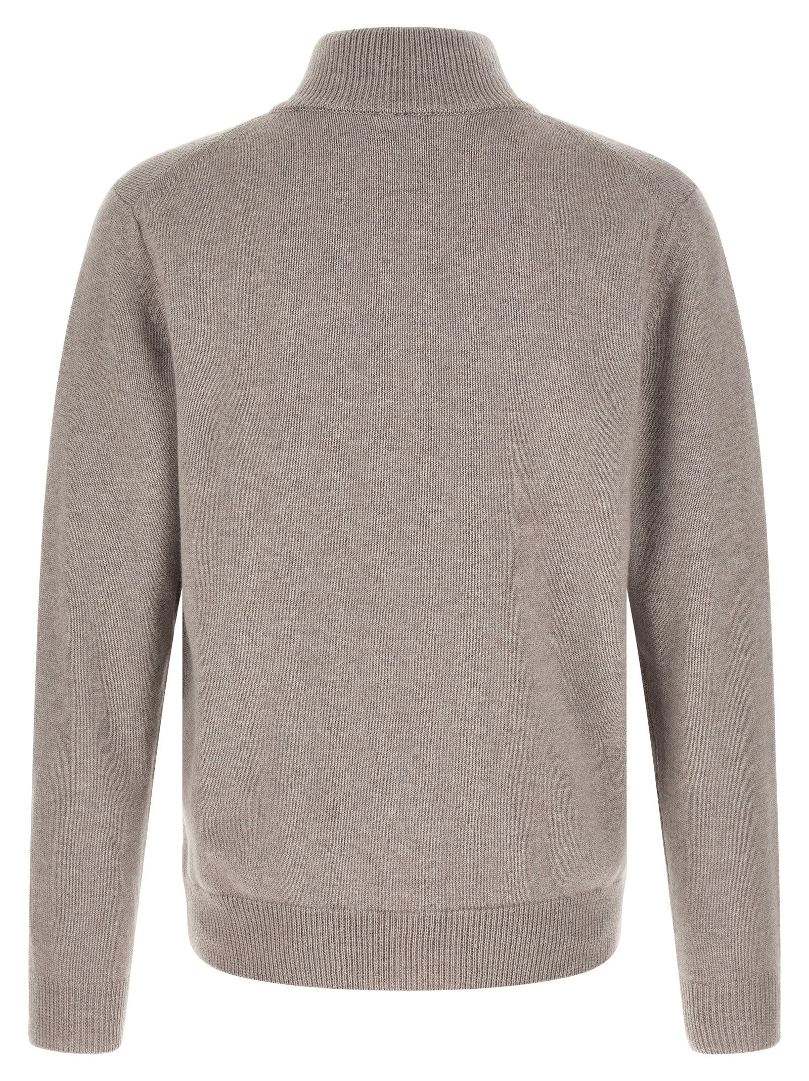 Beige Cashmere Cardigan