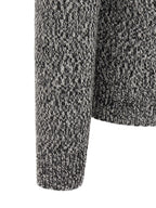 Bicolor Wool Cardigan