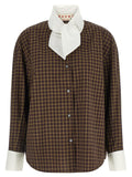 Brown Cotton Blouse