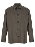 Brown Wool Blouse