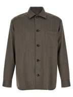 Brown Wool Blouse