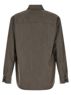 Brown Wool Blouse