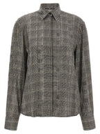 Gray Viscose Blouse
