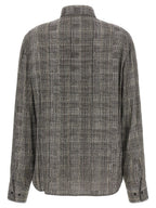 Gray Viscose Blouse