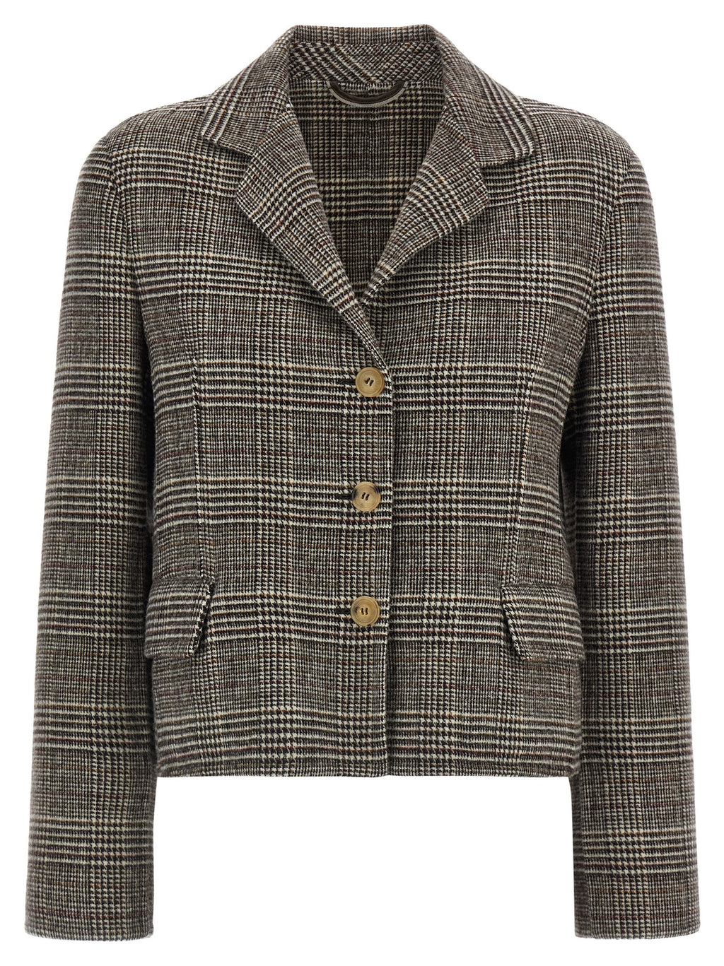 Multicolor Virgin Wool Blazer