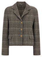Multicolor Virgin Wool Blazer